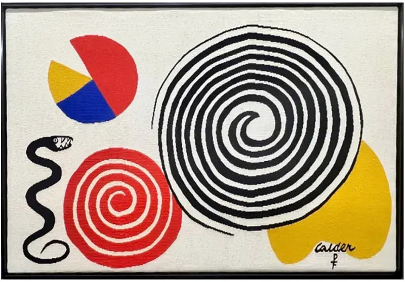 La Poire, Le Fromage et Le Serpent, Calder