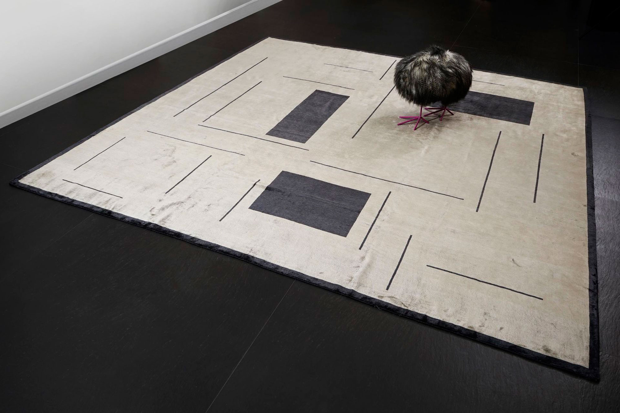 Boccara Tapis d’artiste- Nouveau Constructivisme