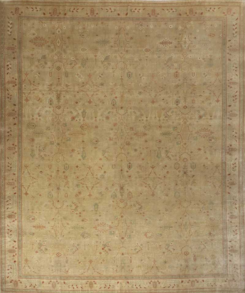 Boccara Artistic Rug – Tabriz Design N.104 – Gold