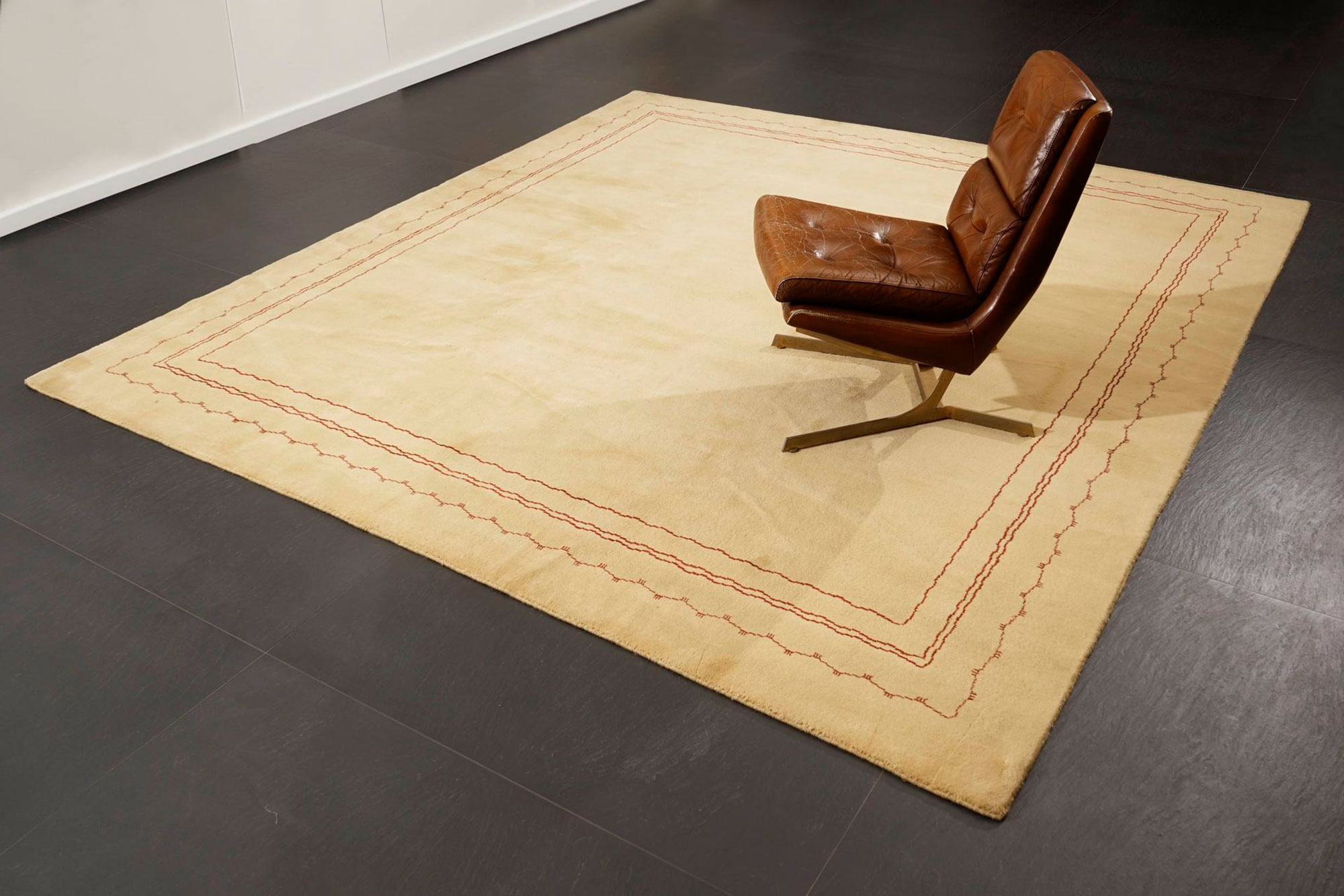 Tapis Artistique Boccara – Design N.33 (Camel)